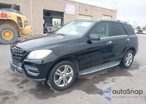 2013 Mercedes-Benz Ml 350 from USA, damaged, VIN 4JGDA5JB6DA160049